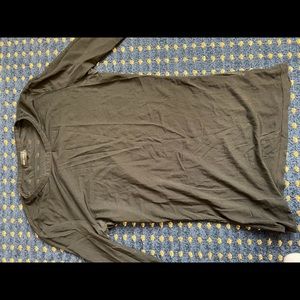 Urban outfitters, see through black long sleeve